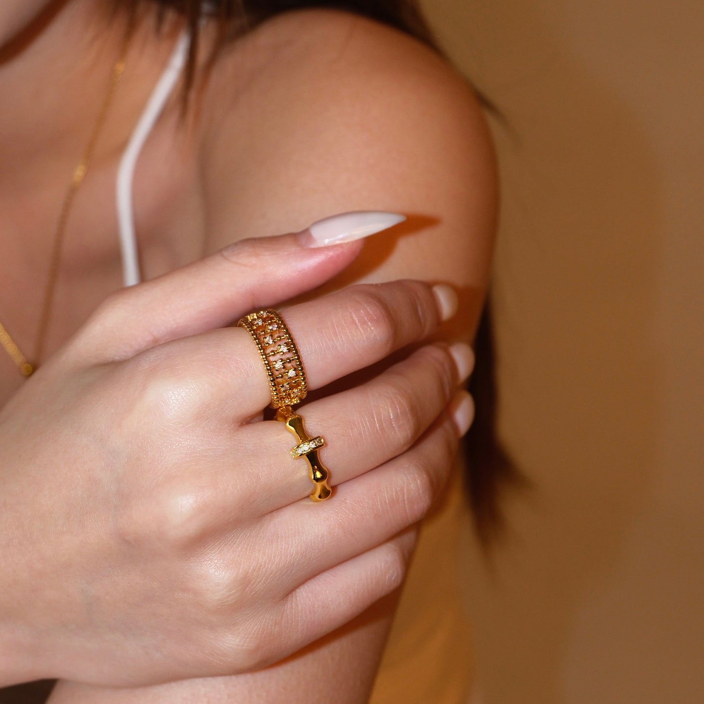 Boho Chic Stacking Open Rings